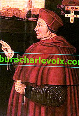 Kardinal Thomas Woolsey portresi