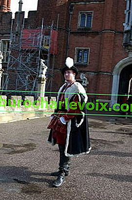 Tudorova era na Hampton Courtu.  Foto Elena Lapenko
