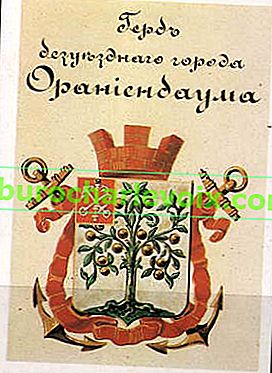 Герб на Ораниенбаум